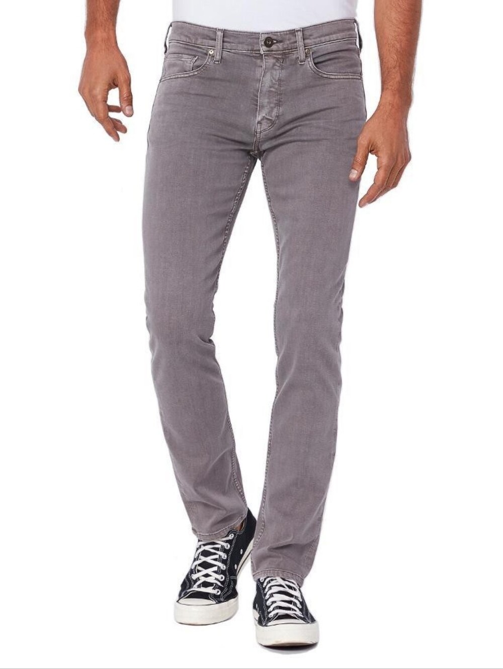 36 X 32‎ Paige Lennox Gray Vintage Granite Dust Slim Fit Jeans